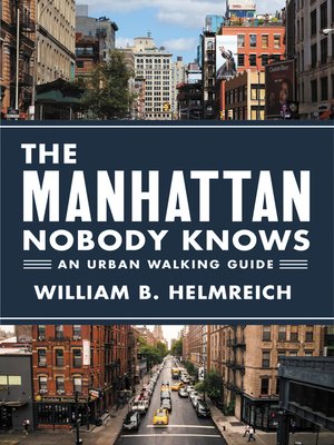 cover image of The Manhattan Nobody Knows